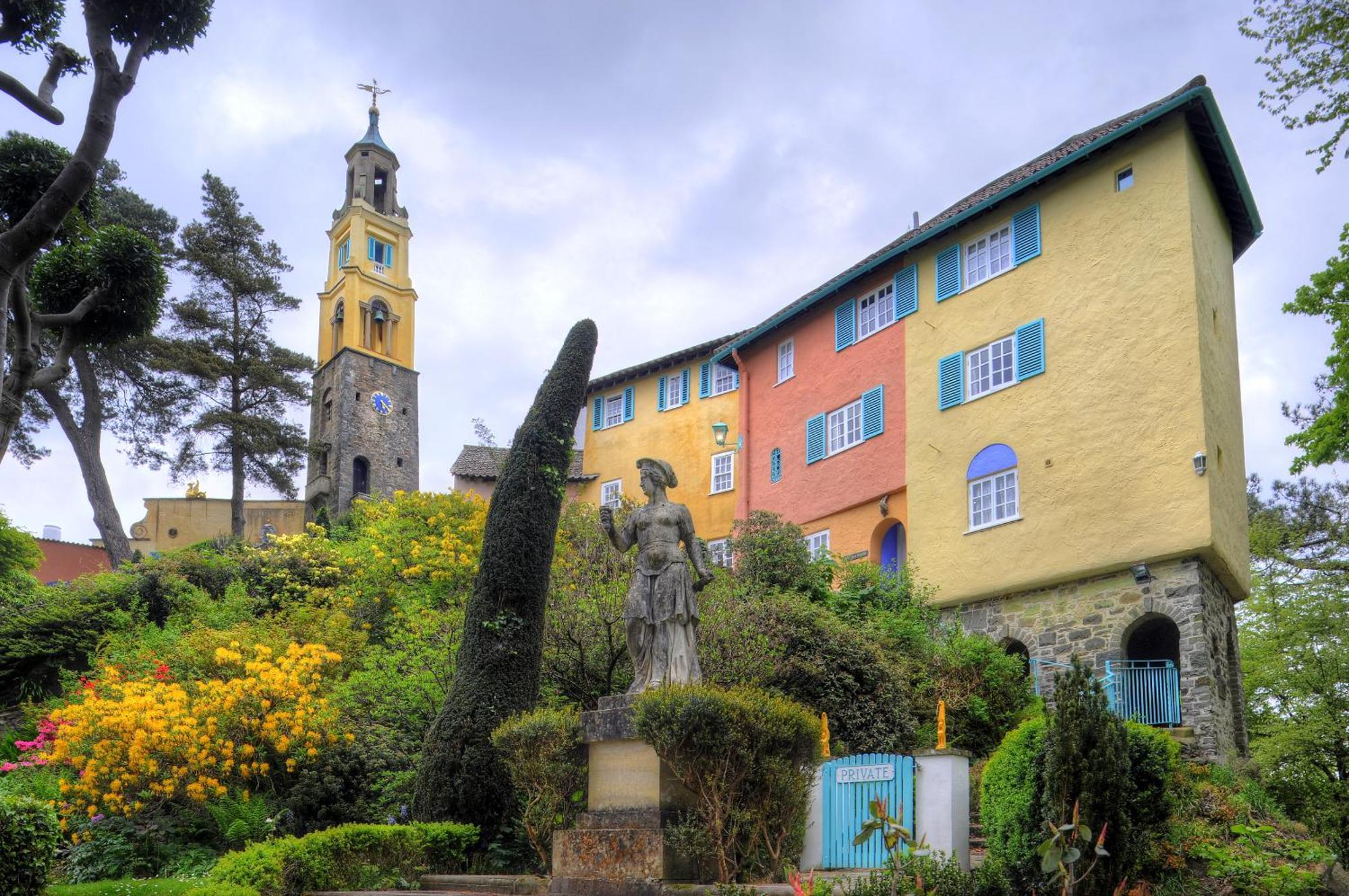 Portmeirion Village & Castell Deudraeth Porthmadog Exteriör bild
